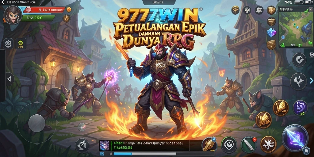 Gameplay <strong>9777WIN</strong> yang seru dan menantang dalam dunia RPG.