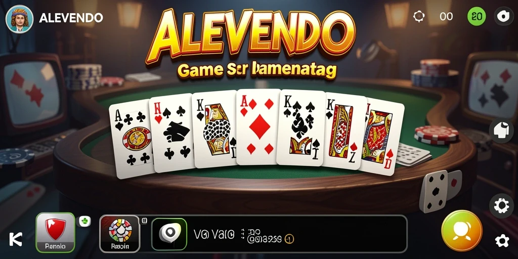 Tampilan gameplay ALEVENDO yang mengasyikkan dan interaktif.