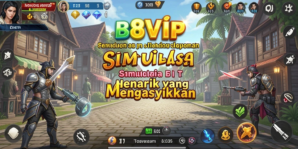 Tampilan gameplay B8VIP yang mengasyikkan dan interaktif.