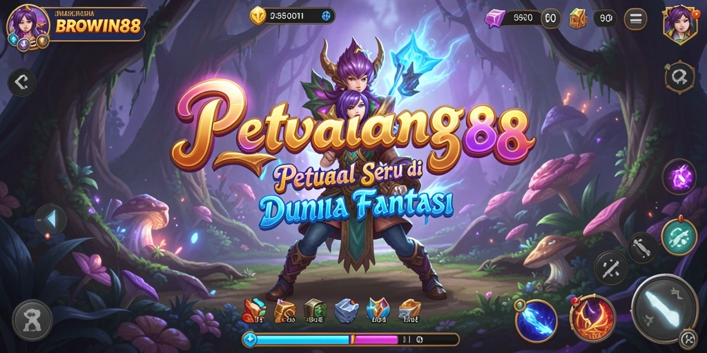 Tampilan gameplay seru dari BROWIN88 yang memukau.