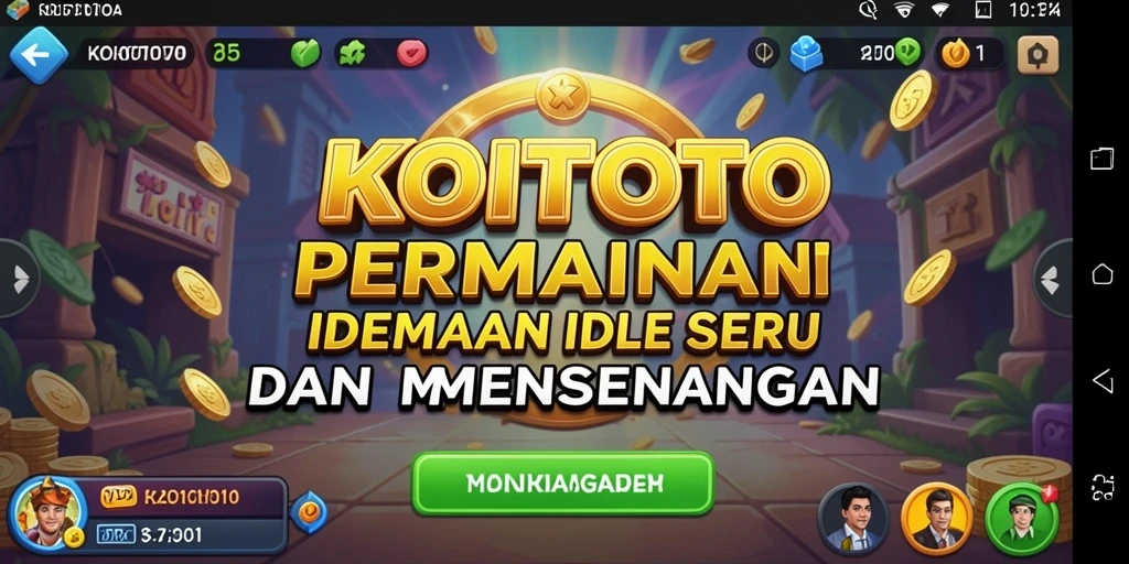 Screenshot gameplay KOITOTO menampilkan aksi Idle yang menawan.