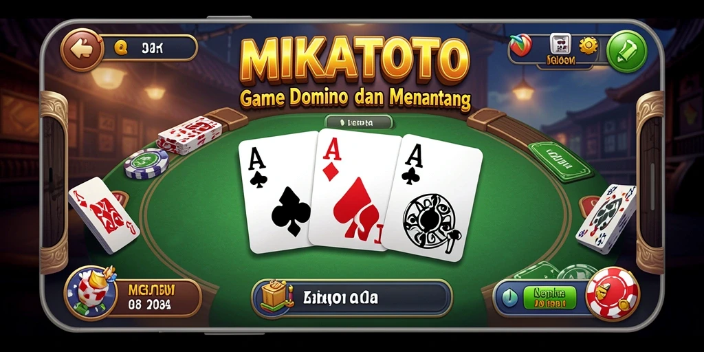 Screenshot MIKATOTO menunjukkan keseruan permainan Domino.