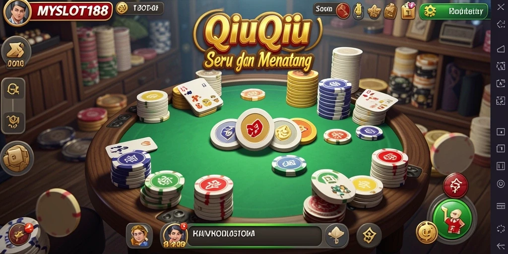 Tampilan gameplay QiuQiu yang seru di MYSLOT188.