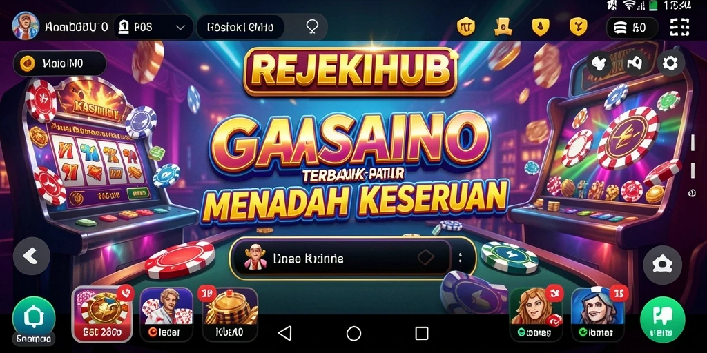 Tampilan menarik gameplay Kasino di REJEKIHUB.