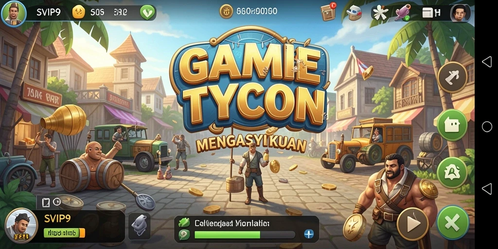 Tampilan gameplay SVIP9 yang seru dan mengasyikkan.