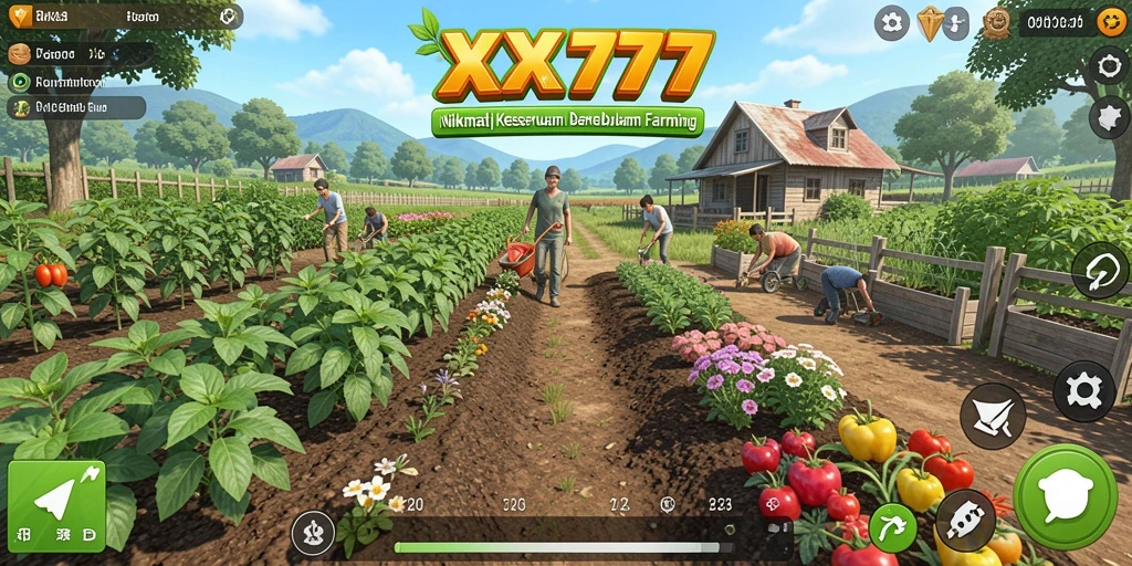 Tangkapan layar gameplay XXX777 yang menyenangkan dan penuh warna.